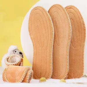 Unisex's Winter Wool Warm Insoles, Breathable Anti-odor Thickened Soft Insoles, Sports Insoles for Women & Men