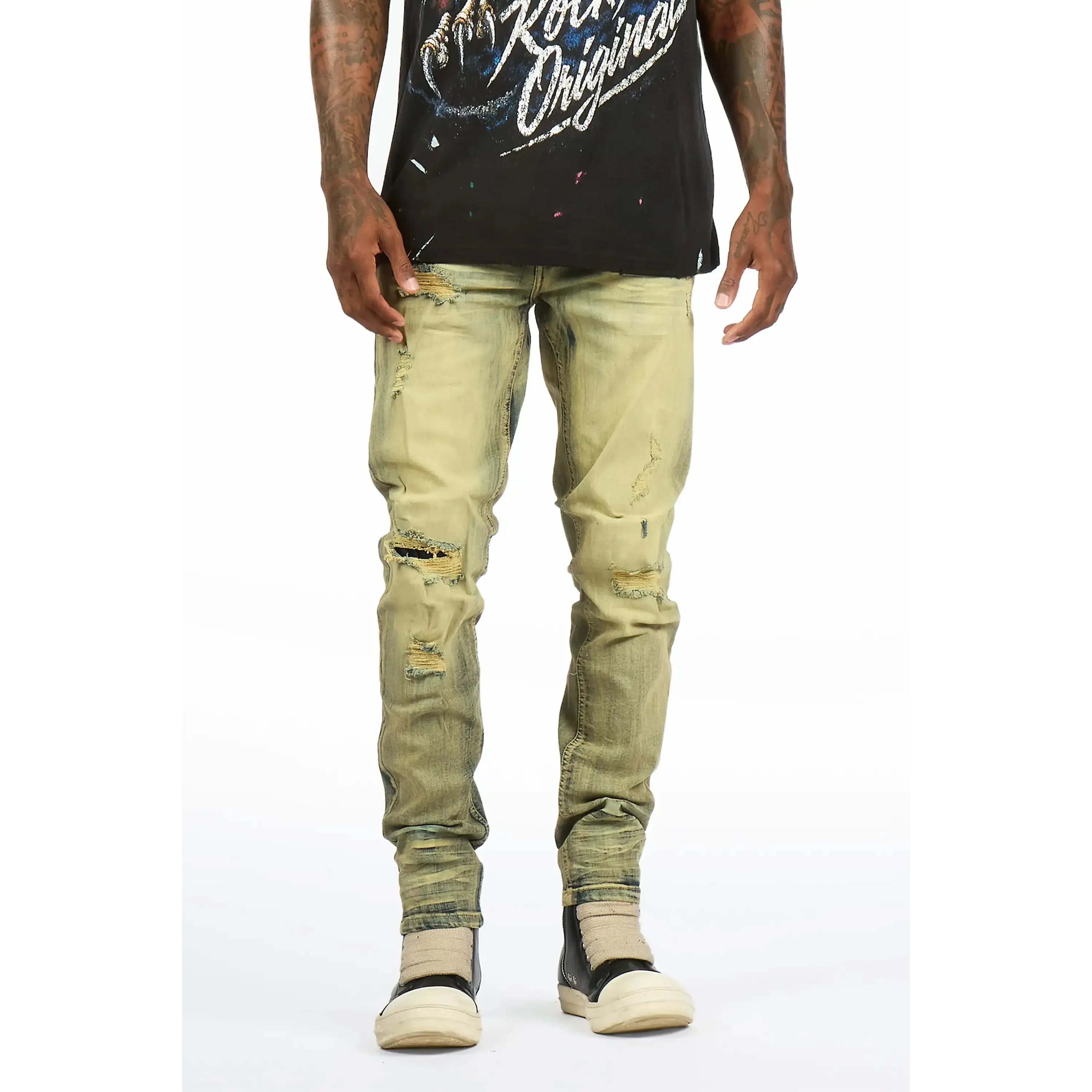Enzi Dark Indijo Slim Fit Jean