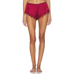 KAT THE LABEL Sorrento Short in Rhubarb
