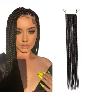 3S THREE BEACH Crochet Hair Extensions Soft Synthetic Braiding Hair