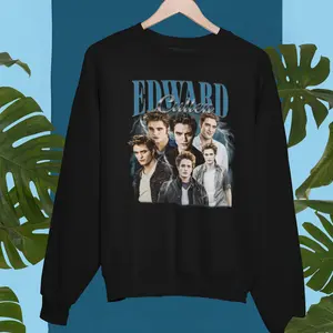 Edward Cullen Vintage Sweatshirt, Graphic Sweatshirt, Retro 90's Fans Homage Sweatshirts, Gift for Women and Men