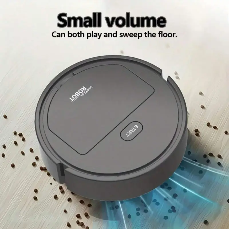 3-In-1 Robot Vacuum Mop Set (1pc), Suitable For Cleaning Kitchen, Bathroom, Living Room And Other Surfaces