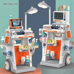 Doctor Kit for Kids - Interactive Dentist Role Play Set for Kids with Realistic LED Lights & Sounds, Pretend Play Set, Educational Toys, Christmas Gifts