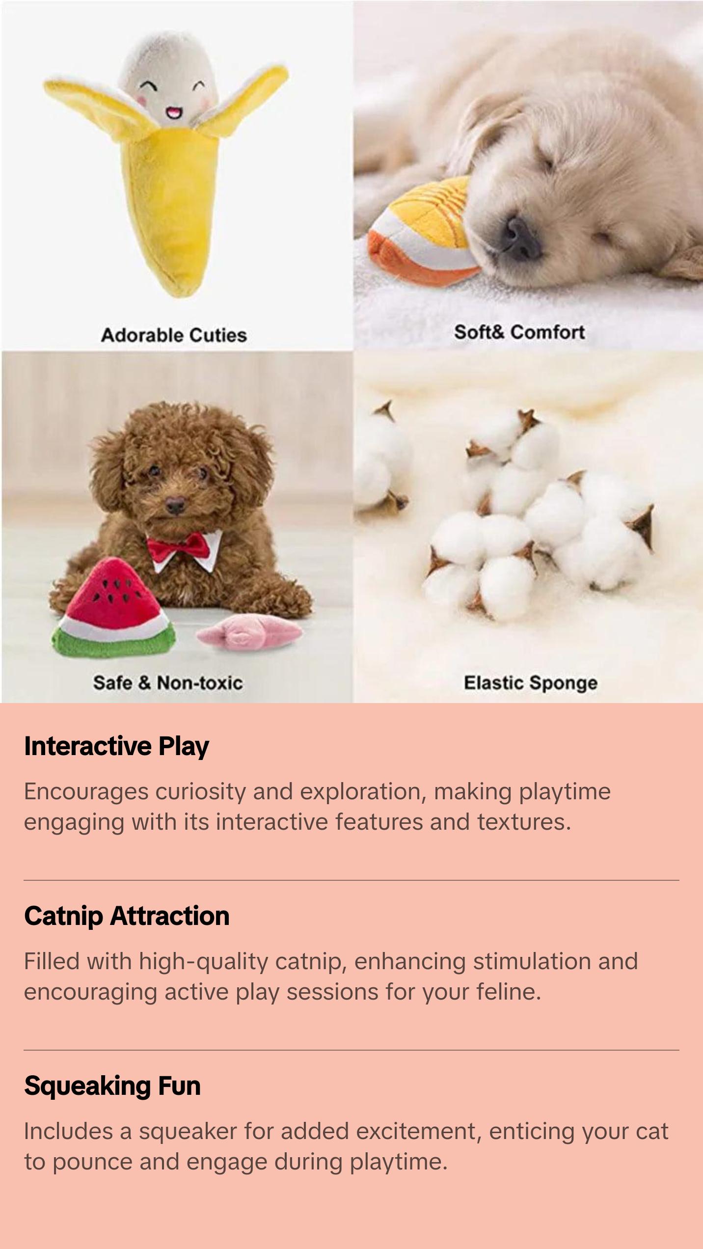 Plush Catnip Toy Plush Catnip Toy