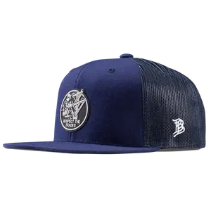 Respect The Trades Lineman Flat Trucker