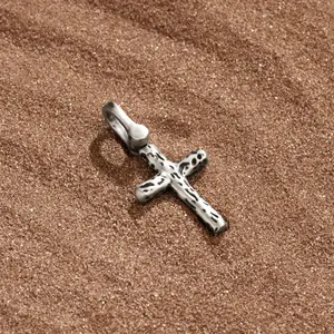 Enduring Faith - Silver Cross Charm