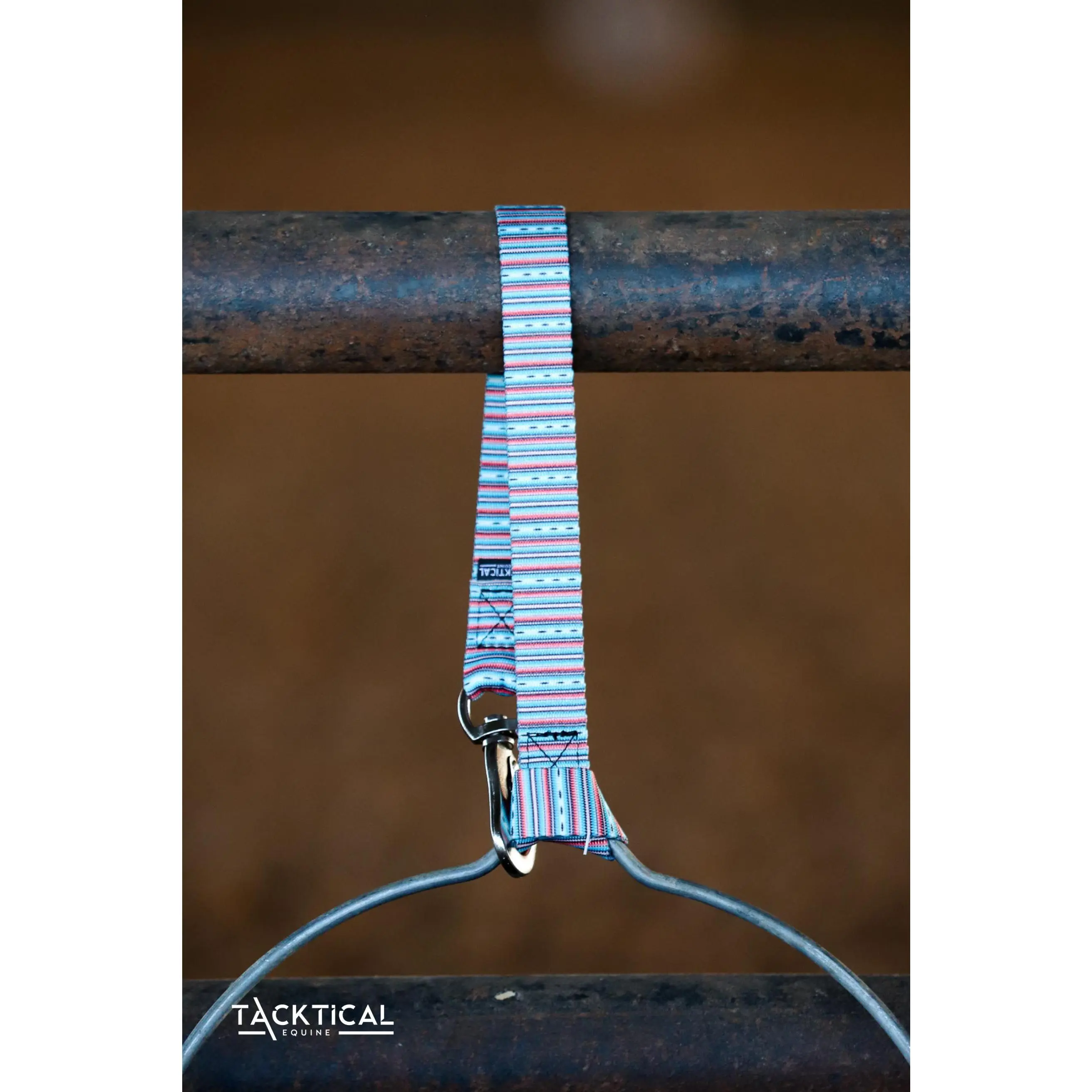 TEAL SERAPE BUCKET STRAP