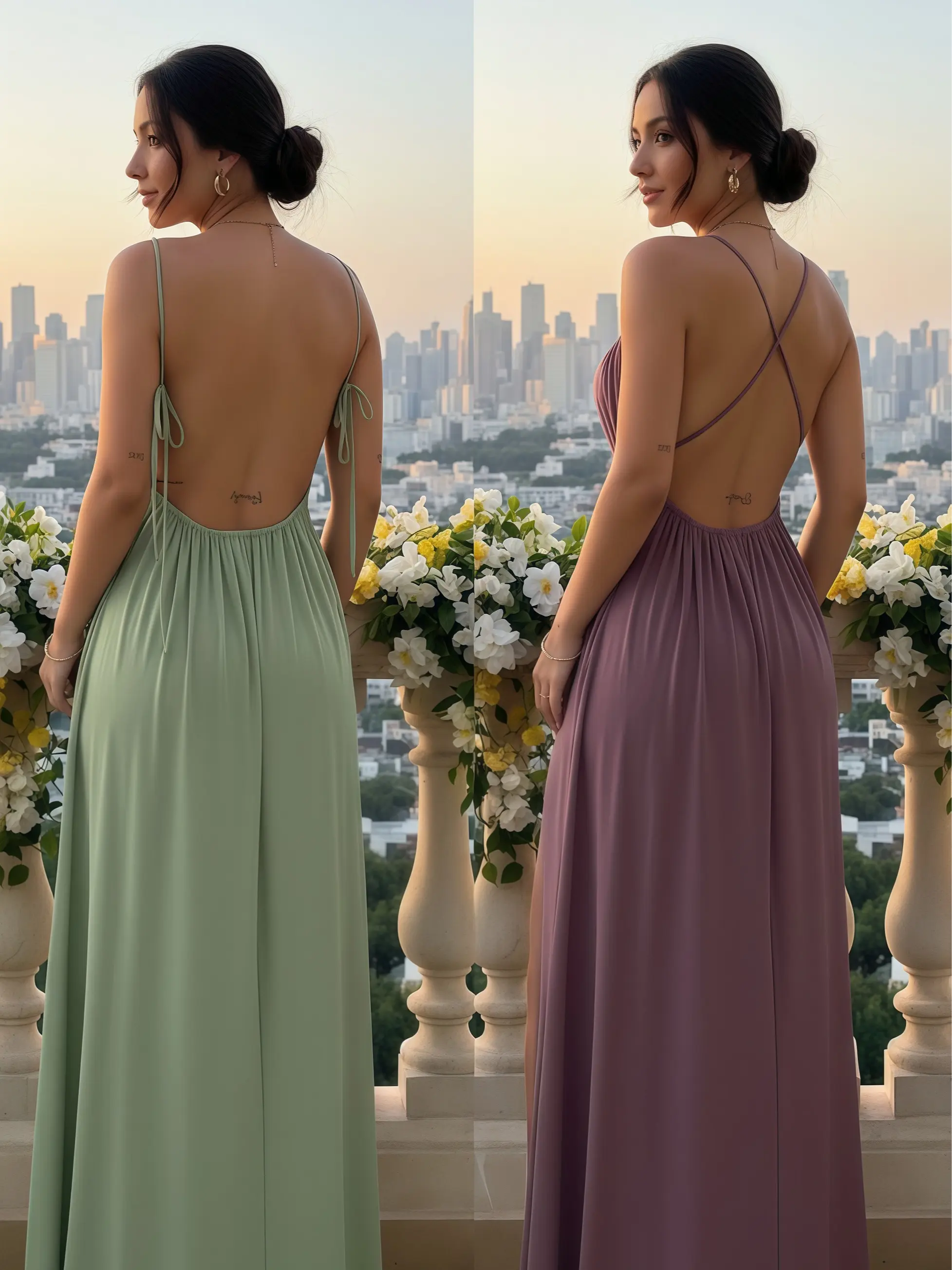 Women's Sweet Style SummerDrawstring Loose Slip Dress Lazy StyleSolid Color Long Cami Dress Sexy Slim FitPleated Dress Elegant Advanced SenseCasual Party Vacation Dresses Chic Womenswear，loungewear for women，comfy nightgown for women
