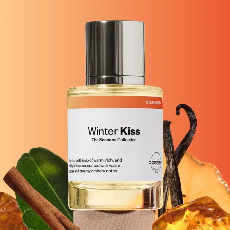 Winter Kiss, Dossier Originals, 50ml, Eau de Parfum, Vanilla, Chocolate, Cinnamon, Vetiver, Sandalwood