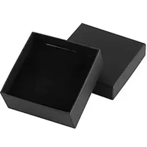 Jewelry Gift Box - Black Box with Smooth Finish, Ideal for Gifting, Versatile Design for Various Jewelry Items