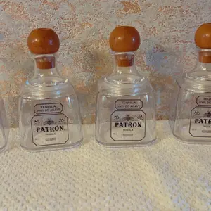 Patron Reusable Cups 12 oz  4 Pack - New