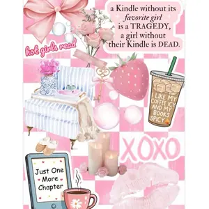 Pretty In Pink Kindle E-Reader Case Insert