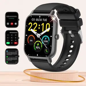 Multifunctional Smart Watch for Women Men(Answer/Make Call/ Music Playback), 1.85" Large HD Screen Smartwatch for Android Phones Sports Watch with 100+ Sport Modes Pedometer Digital Watch