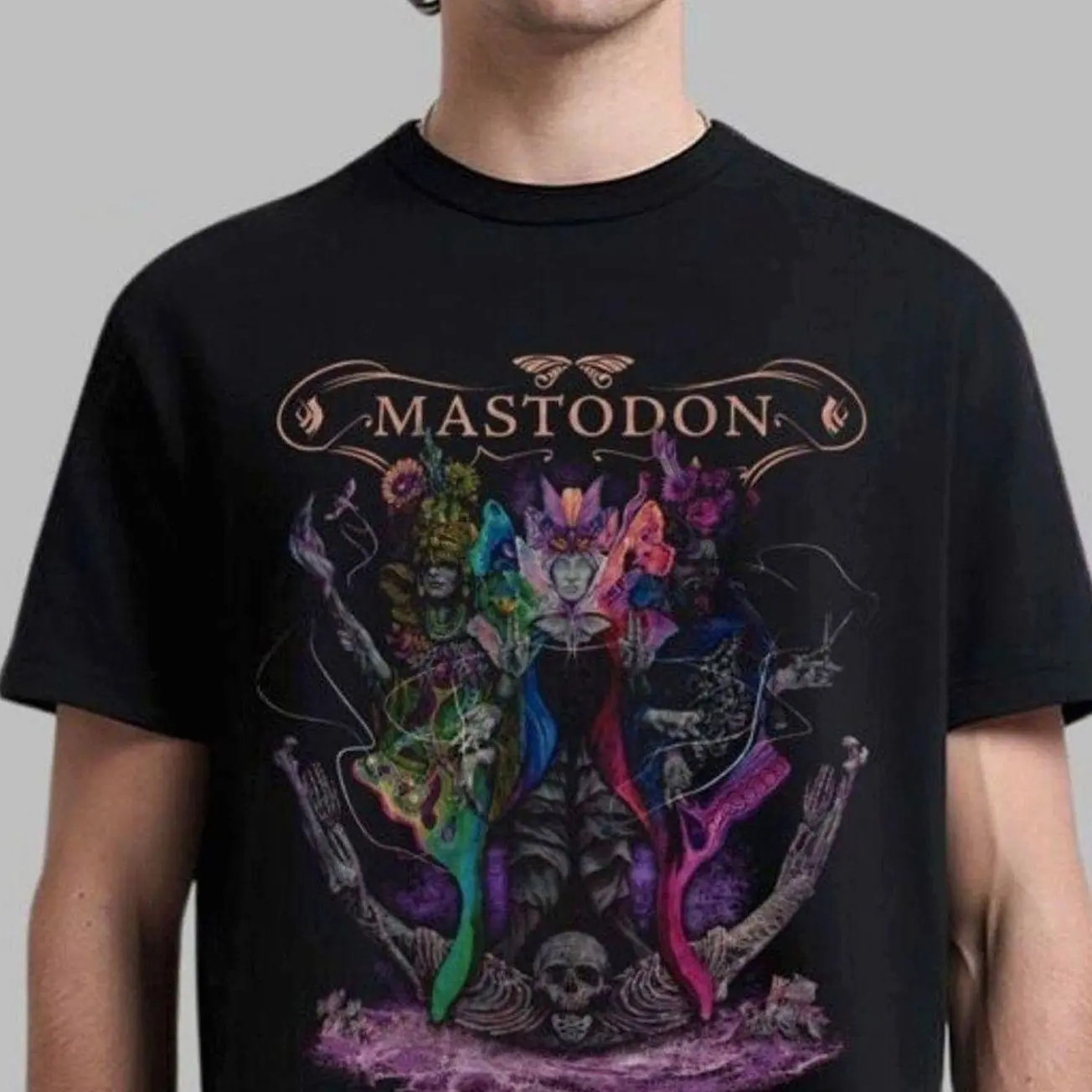 Mastodon Marrow Deep Album T-Shirt PDN 840 6YV OG1