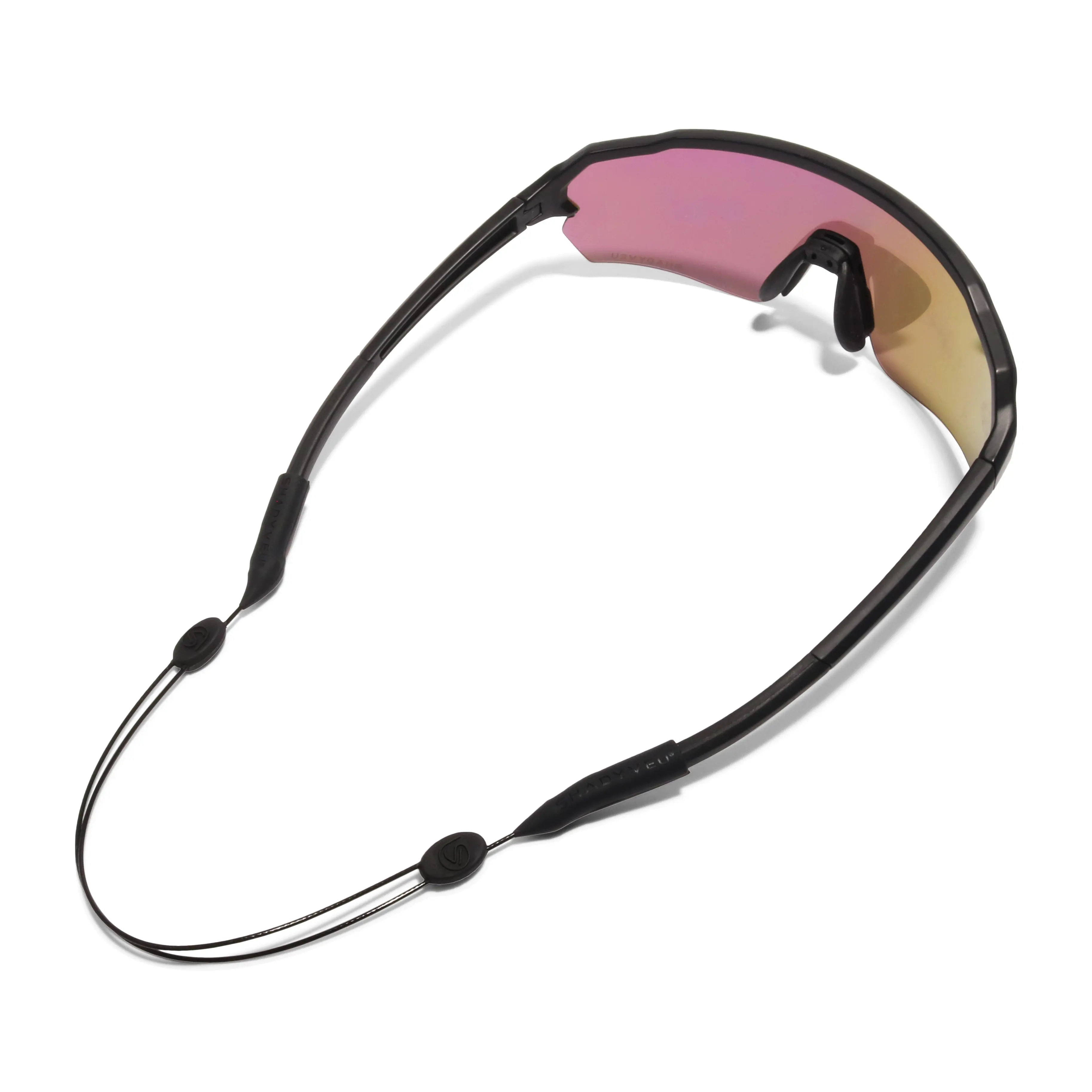 ShadyVEU Sunglass Retainer Adjustable One Size fits all Eyewear Holder for Sunglasses or Reading Glasses - Keep Your Shades Secure