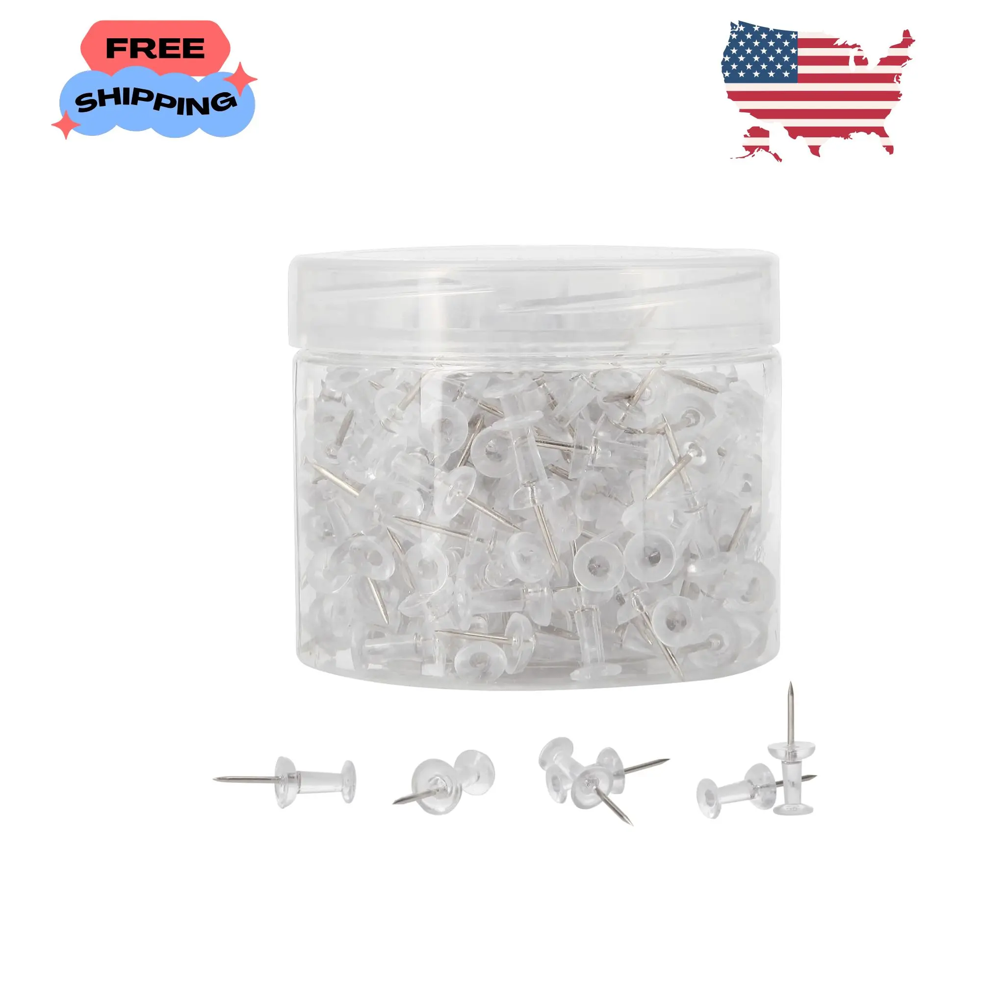 220-Pack Push Pins for Bulletin Board