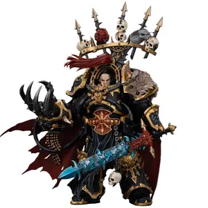 HIPLAY JOYTOY Warhammer JT02922 Black Legion Abaddon the Despoiler with Drach'nyen and the Talon of Horus 1/18 Scale Action Figure