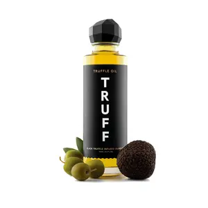 TRUFF Black Truffle Oil - Black Truffle Infused Olive Oil - Gourmet Truffle Flavor Seasoning, Marinade, or Drizzle, Non-GMO, Gluten-Free, 5.6 oz
