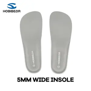HOBIBEAR High elasticity breathable insole for sports and leisure, universal odor proof, can stand for a long time without getting tired or stuffy, making walking easier