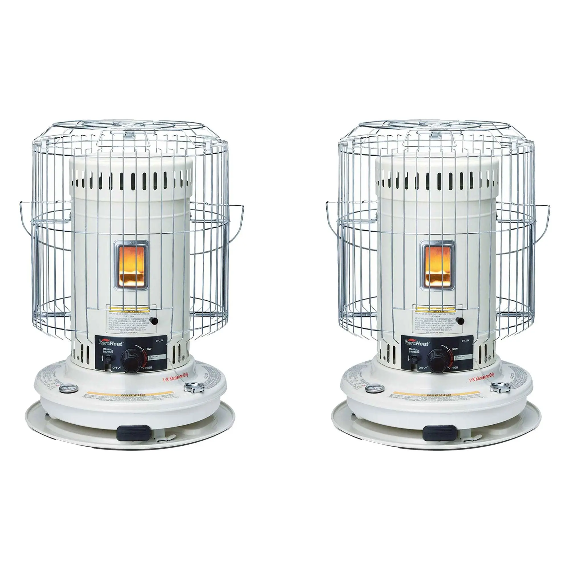 Sengoku KeroHeat 23,500 BTU Indoor Outdoor Convection Kerosene Heater, 2 Pack Sengoku KeroHeat 23,500 BTU Indoor Outdoor Convection Kerosene Heater, 2 Pack