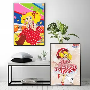anime Candy Candy Poster HD Heavy-Duty Self-Adhesive Waterproof Wall Decor – Tool-Free Install, Durable & Reusable Conceals Wall Flaws | Elevates Home Style | Ideal for Living Rooms, Bathrooms & Kitchens
