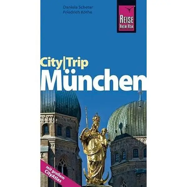 Used "CityTrip Munchen" Travel Book - German Literature, Reise Know-How, Soft Cover, Very Good Condition, 0.44 lbs