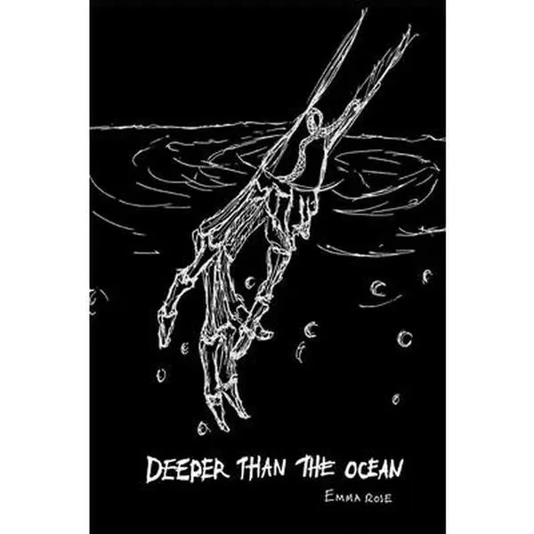 Used Grief & Healing Emotional Literature Book - Deeper Than The Ocean by Emma Rose Harris (Paperback, English, Love-Themed)