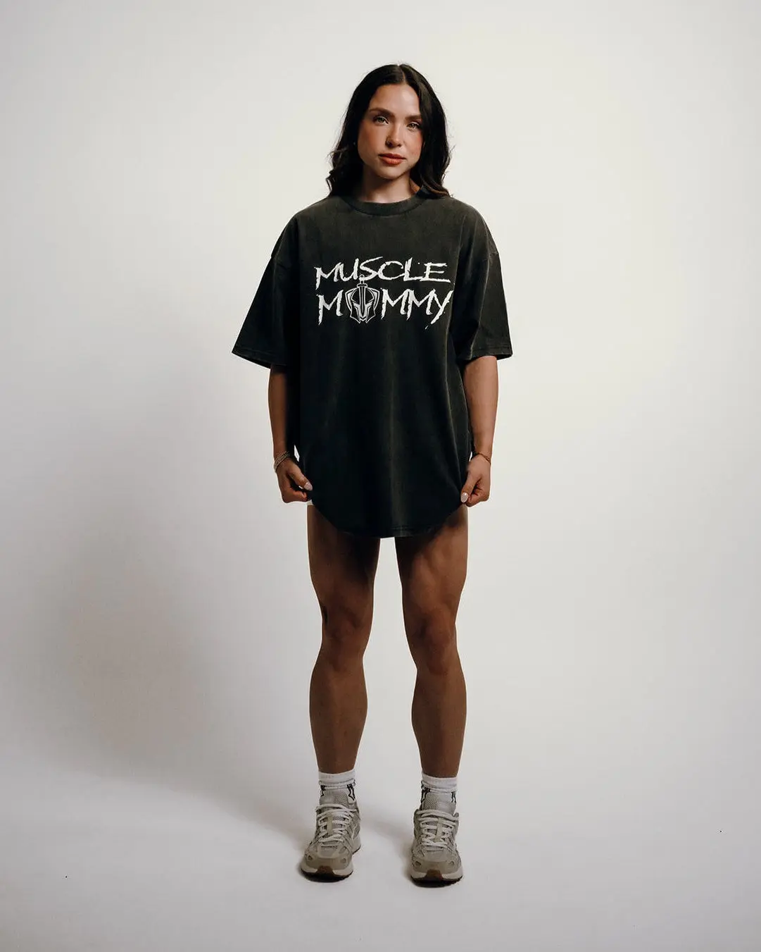 Muscle Mommy Oversized Tee