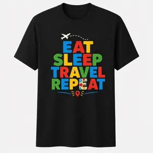 Eat. Sleep. Travel T Shirt