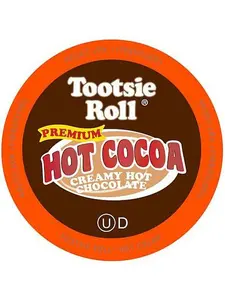 Two Rivers Coffee Tootsie Roll Premium Creamy Hot Chocolate K-Cup Pods 40-Count