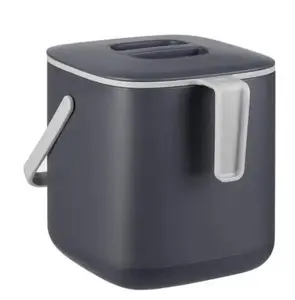 2.6L Compact Kitchen Countertop Compost Bin – Odor-Lock Sealed Lid (No Smell, No Bugs) – Perfect for Small & Busy Kitchens