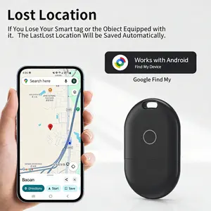 2026 Mini Bluetooth-compatible Tracker, Android Tag Finder for Keys Wallet, Portable Smart Anti-Lost Device, GPS Tracking, Loud Alarm, Edc Gadget