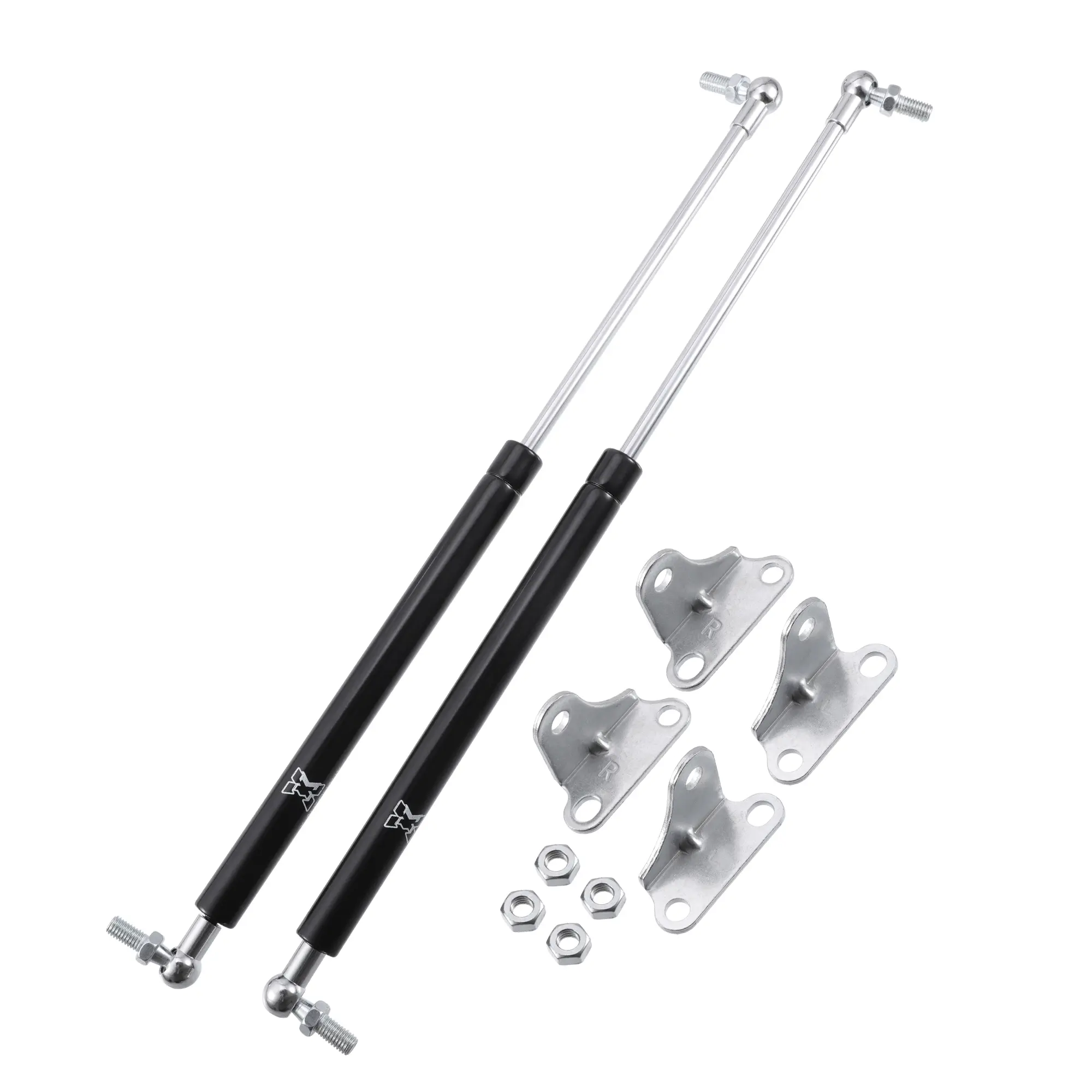 2pcs 17InchLift Supports Gas Struts Springs Universal RV Car Bonnet Tailgate Hydraulic Support Rod