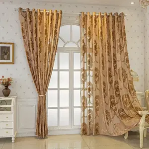1pc Luxurious Hollow Out Embroidered Home Decoration Curtain, Easy Installation, Home Decor, Suitable for Balcony, Bedroom, Living Room, Office