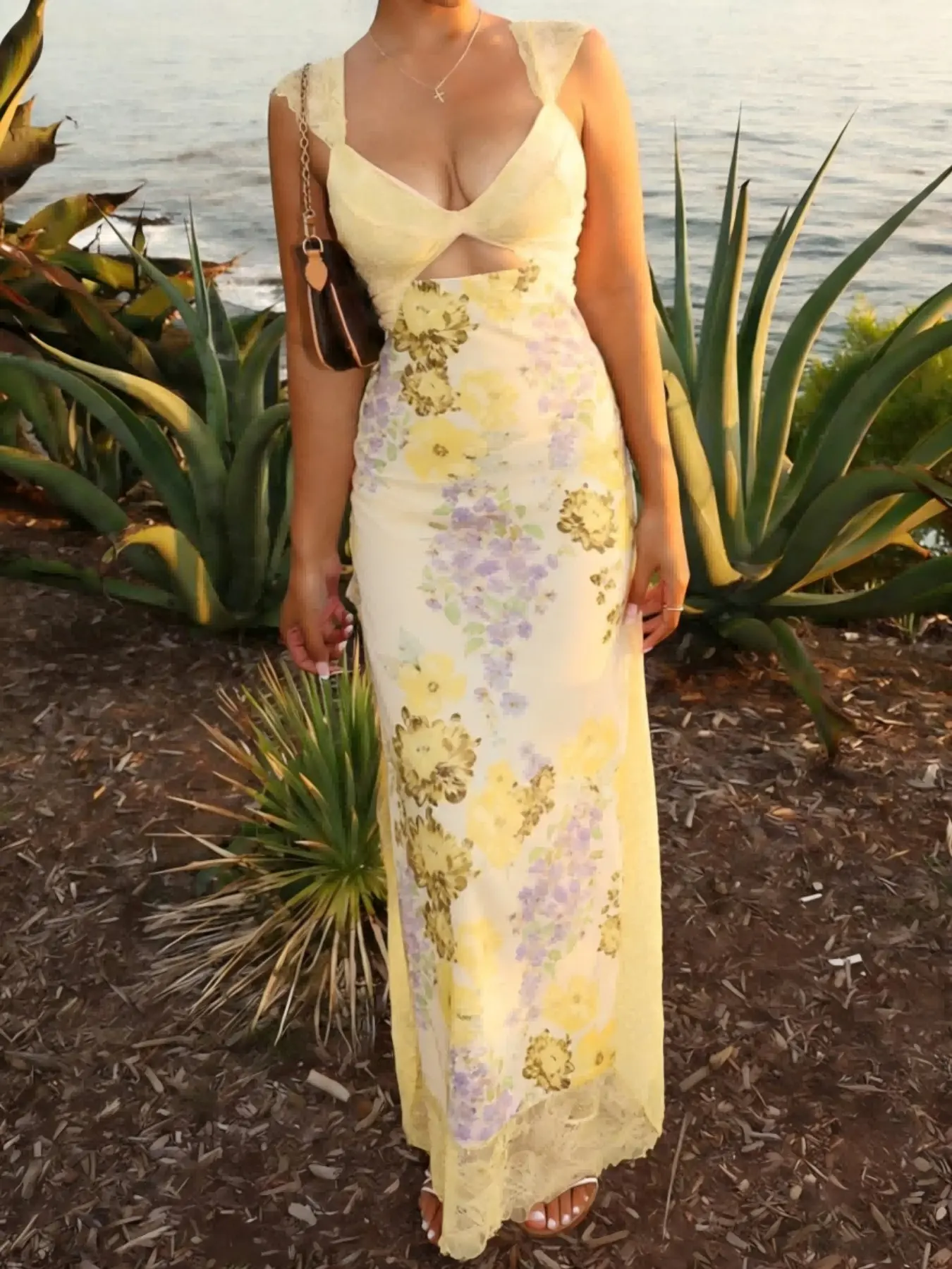Women's Floral Patchwork Print Lace Trim Dress, Summer Clothes Women, Casual Wear, Bohemian Boho Chic Fashion Long Dress for Beach Holiday Vacation, Ladies Dress for Summer - TikTok Shop Women's Floral Patchwork Print Lace Trim Dress, Summer Clothes Women, Casual Wear, Bohemian Boho Chic Fashion Long Dress for Beach Holiday Vacation, Ladies Dress for Summer - TikTok Shop