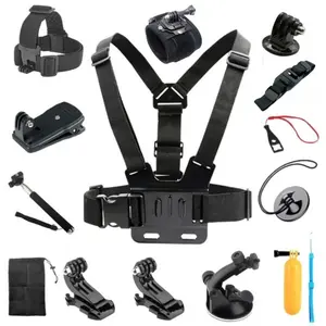 Creative Outdoor Cycling & Shooting Phone Holder, Chest Shoulder Headwear, Extreme Sports Camera Mount Clip, No Battery Included, Phone Mounted
