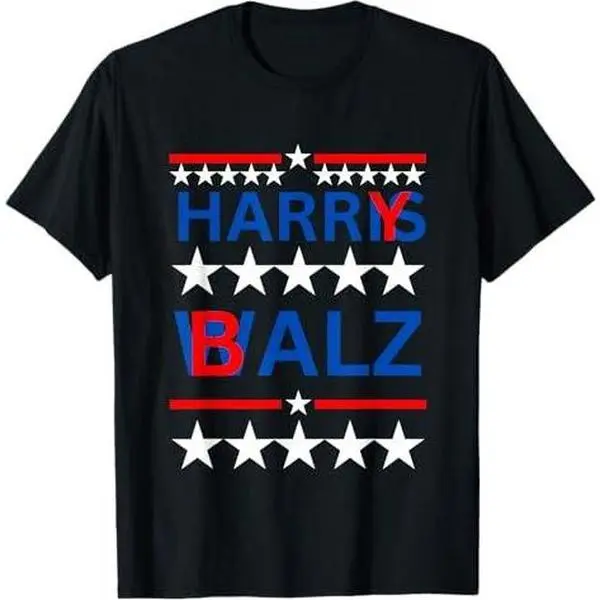 Harris Walz Funny Harry Balz T-Shirt