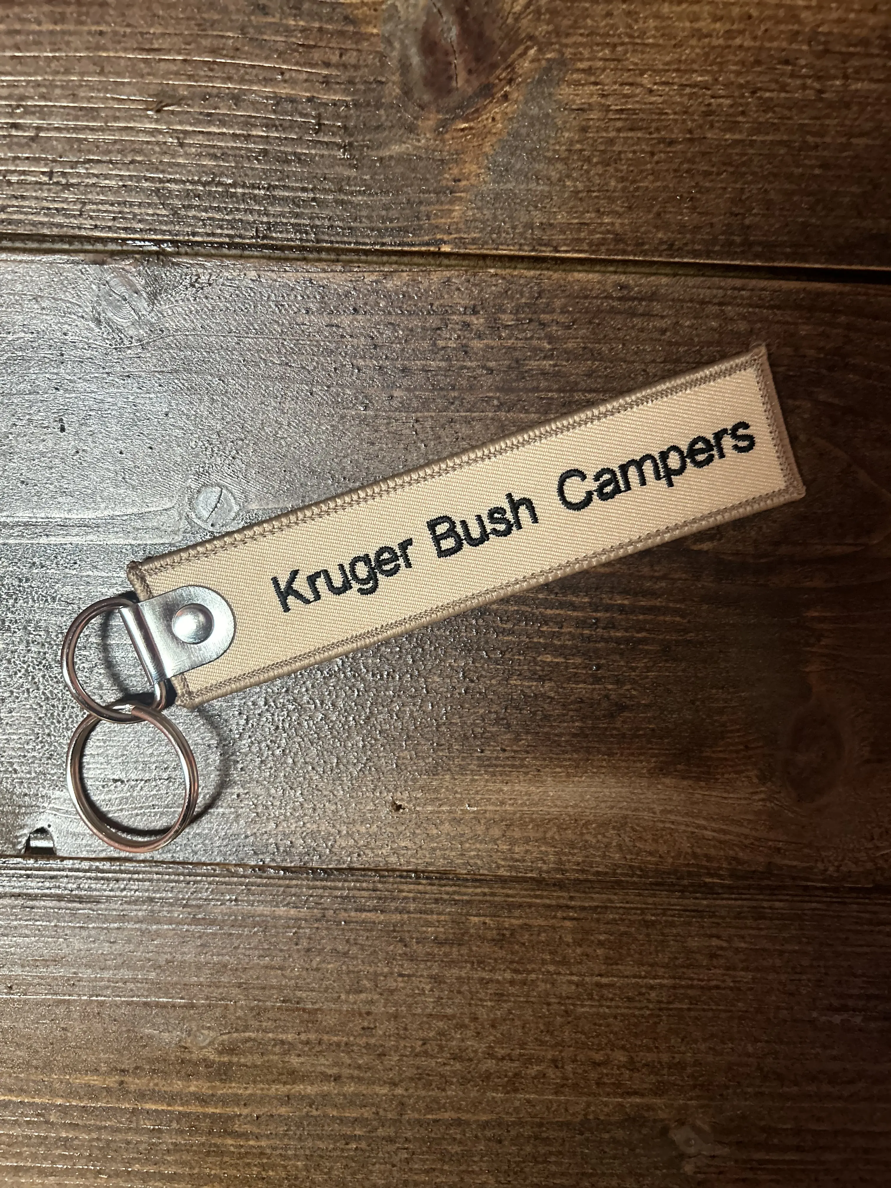 Kruger Bush Camper Keychain