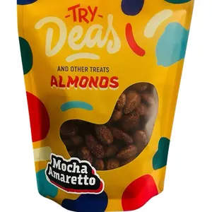 Delicious Mocha Amaretto Almonds — Chocolatey Cherry Mocha Espresso Flavored Nuts