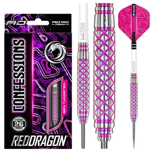 Red Dragon Confessions Steel Tip 26 gram 85% Tungsten