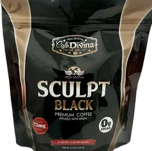 Sculp Black arabica Coffe Beverage (contains:30 sachets)
