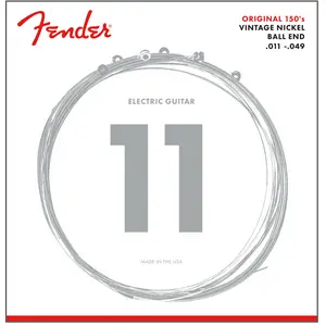 Fender 150M Pure Nickel Electric Guitar Strings Set - MEDIUM 11-49