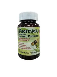 Prosta Max Dietary Supplement, Saw Palmetto-Enhanced Dietary Aid, 60 Softgels - Contains Saw, Prop 65 Safe Natural Wellness Supplement