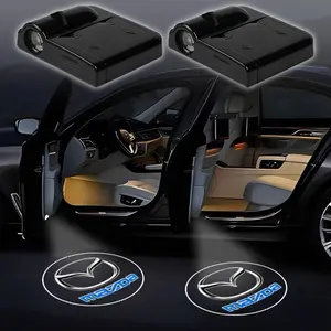 2PC Led Car Door Welcome Light Logo Shadow Projector Laser Lamp For Mazda 6 2 3 CX50 CX60 BT-50 CX5 CX30 MX-5 CX3 CX8 Atenza CX80 CX70