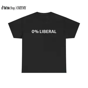 0 Percent Lib T-shirt Funny Graphic Tee Halloween Humor Gift Idea