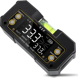 Digital Angle Finder Tool with  Axis, Digital Level with Slope Percentage -  Angle Finder with Clear Display & Digital Protractor for Absolute & Relative Measurement