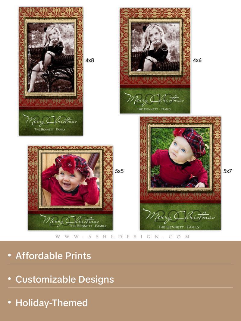 Christmas Photo Card Set - Velvet