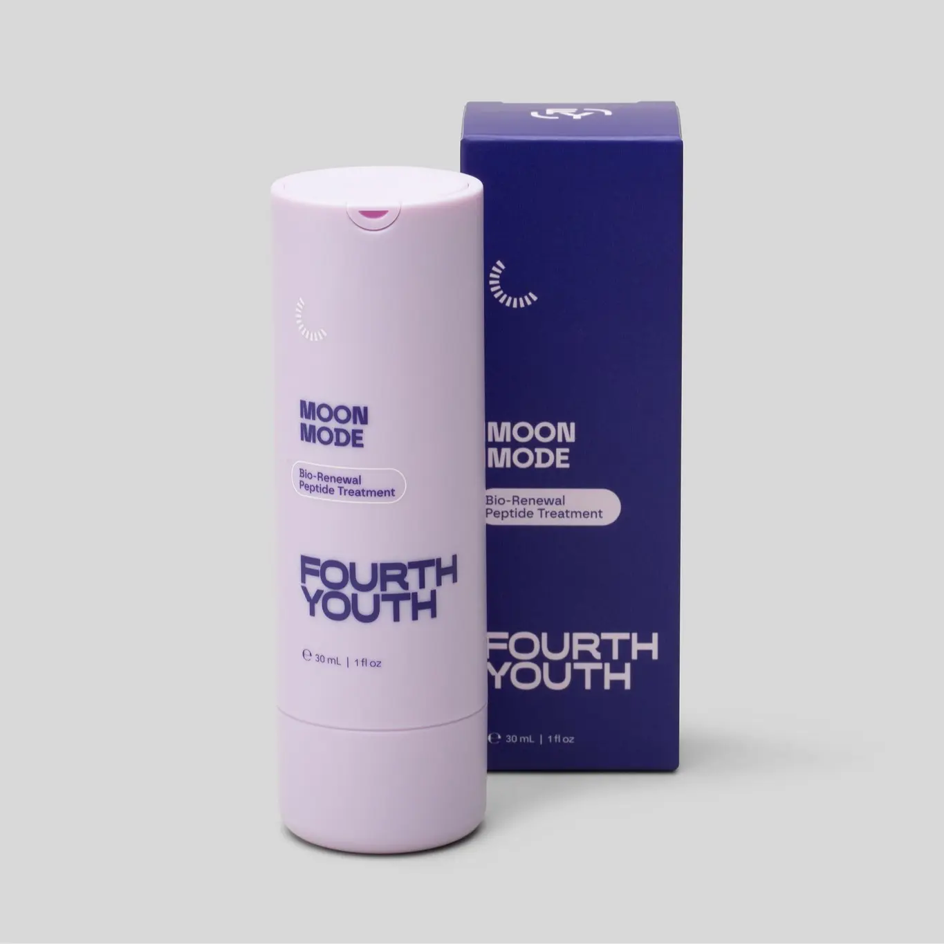 Fourth Youth Moon Mode Bio-Renewal Peptide Treatment for Firmness Smooth Texture Even Tone and Cell Senescence Protection