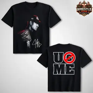 JOHN CENA CHAMPS TEE, WWE Fans Shirt, John Cena WWE Tee, Unisex Graphic For WWE Fans Clothing, WWE Tee, Menswear Cotton Crewneck Clothes Top