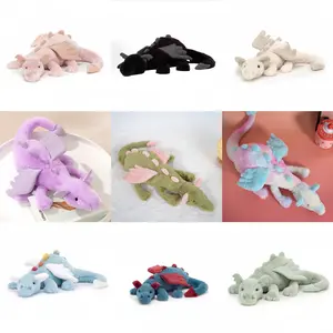 Soft Plush Dragon Stuffed Animal Toy, Cute and Cuddly, Perfect Pillow, Bed Decoration, Valentine's Day Gift, Girls' Surprise Gift, Kids' Gift